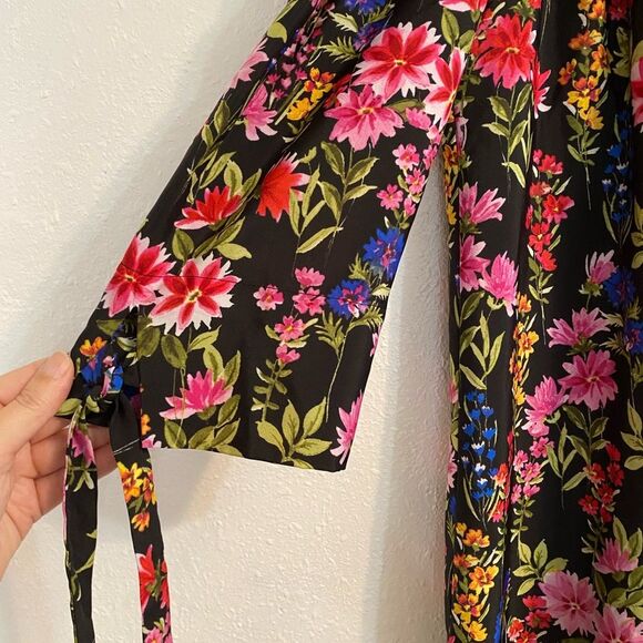 Vince Camuto 6 AOP All Over Print Floral Boho Dress Cottagecore Colorful OF-5 - Picture 3 of 10